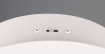 Immagine di Plafoniera Nala Bianca Design Moderno Led 57w CCT Dimmerabile Trio