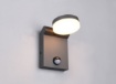 Immagine di Applique Antracite Led Inclinabile CCT 2300+3000+4000K e Sensore Movimento Adour IP44 Trio Lighting