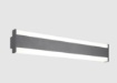 Immagine di Applique per Esterno  Fascia Antracite Led Su e Giù Regolabile Dip Switch CCT Dawson IP54 Trio Lighting