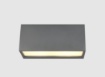 Immagine di Applique Rettangolo Antracite Bi-Emissione 2xE14 Mayenne IP44 Trio Lighting 