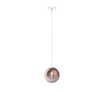 Immagine di Lampadario Sfera Vetro Pendente Per Cucina Moderna Eclipse 1184 Top Light