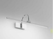 Immagine di Lampada Da Specchio Cromo Per Bagno Arco Led 12w Snodabile Isyluce 942