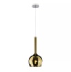 Immagine di Lampada Pendente Per Comodino Camera Da Letto Ampolla Vetro Future 1155 SP Top Light