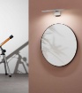 Immagine di Applique Per Specchio Bagno Grigio Led 5w 3000k Alcor Fan