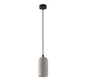 Immagine di Lampada Pendente Cemento Cilindro Per Isola Cucina Ando Fan Europe
