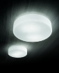 Immagine di Lampada Rotonda da Soffitto Ø40 cm Vetro Soffiato 2xE27 Graff Fabas