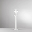 Immagine di Lampioncino Da Giardino Squadrato Metallo Vetro Mirage H90 cm IP44 Intec Light