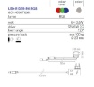 Immagine di Kit 6 Segnapassi Incasso 23mm Led RGB Per Esterno IP67 Con Telecomando Rider Intec