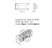Immagine di Segnapasso Per Esterno Led 4w CCT Fissaggio Muro o Alloggio Cassetta 506 Breen Intec