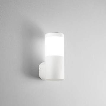 Immagine di Applique Da Esterno Cilindro Plastica Led GU10 IP65 Focus Intec Light
