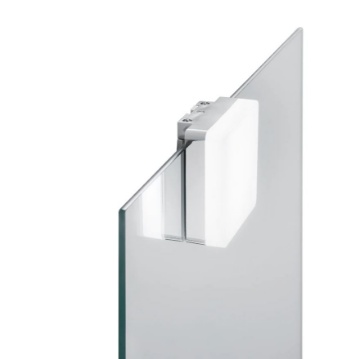 Immagine di Applique Led Per Specchio Quadrata Da Bagno 4w 460Lm IP44 Diva Intec Light