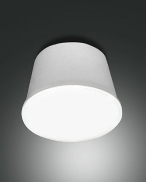 Immagine di Faretto Soffitto Cono Ricaricabile USB Da Esterno IP54 Led 3W Armanda Bianco Ø10 cm Fabas