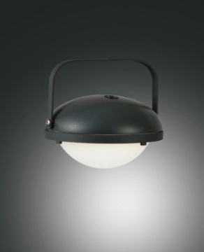 Immagine di Spot Antracite Led da Appendere Illuminazione Decorativa da Esterno Ilumat IP54 Fabas