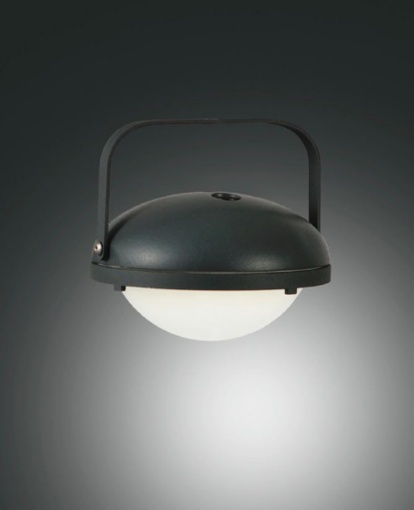 Immagine di Spot Antracite Led da Appendere Illuminazione Decorativa da Esterno Ilumat IP54 Fabas
