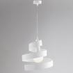 Immagine di Sospensione Cameretta Moderna Spirale Bianca Helix 1xE27 Be Light