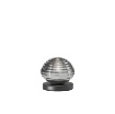 Immagine di Abat-jour Moderna Sfera Vetro Rigato Ripple Fan Europe