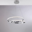 Immagine di Sospensione Design Curvo Cromo Led 60w 4500k Malena Be Light