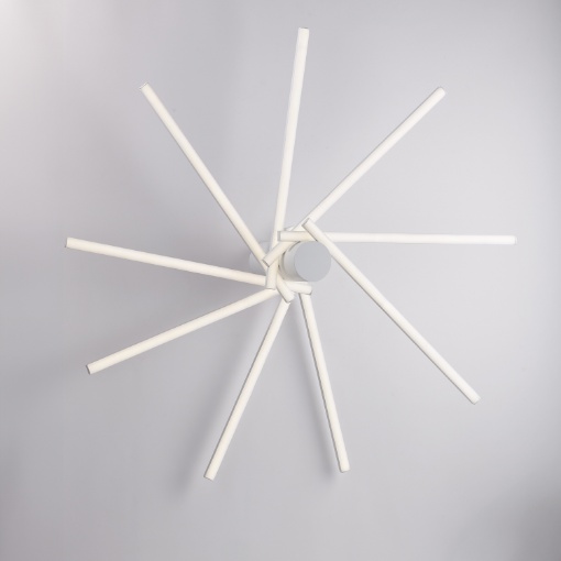 Immagine di Plafoniera 9 Bacchette Led Orientabili 4000k Mikado Bianco Be Light