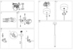 Immagine di Sospensione Tubolare Sottile Nera Per Comodini Led 7w Ottica 18° Thalassia Gea Luce