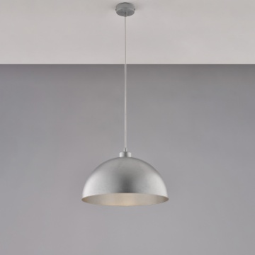 Immagine di Lampada a Sospensione Cupola Argento 35 cm Marcus Be Light