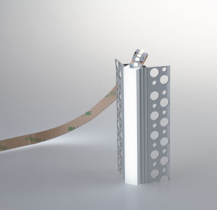 Offgridtec Set Profili Angolari ABS Per Pannelli Solari, Light Duty, Bianco 150x150mm, Rif. 006530