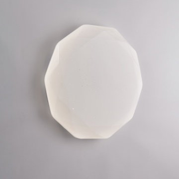 Immagine di Plafoniera Bianca Effetto Stelle Led 48w CCT Sendy Ø40 cm Be Light