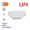 Immagine di Lampadina Led Gx53 8W 3000k 720Lm Ottica 110° Luce Calda Life