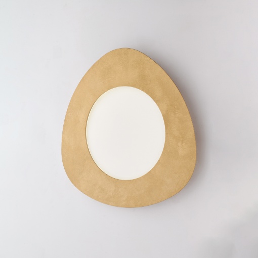 Immagine di Plafoniera Ovale Oro Led 24w 4000k Clara Be Light