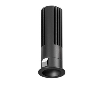 Immagine di Faretto Nero Rotondo 35mm Per Controsoffitto Led 3000k Ottica 36° GFA1411C Gea
