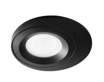 Immagine di Faretto Nero Tondo Led GU10 Da Incasso 100mm GFA1201 Gea Led