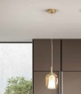 Immagine di Lampadario Vetro Soffiato Ovale Colorato Per Isola Cucina Thelma Ondaluce
