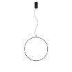 Immagine di Lampadario Verticale Anello 60cm Luce Indiretta Led CCT 30w Toorx Fan Europe