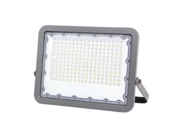 Immagine di Proiettore Led Faro Per Esterni 150w Grigio Silver IP65 Athos Intec