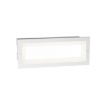 Immagine di Segnapassi Led Da Incasso Muratura Scalini Esterni IP65 Bianco GES1191 Gea Led