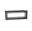 Immagine di Segnapassi Incasso Parete Da Esterno IP65 Antracite Led 13w GES1191 Gea Led