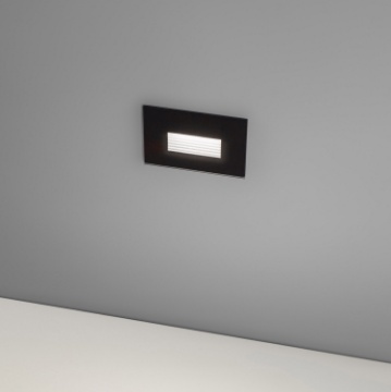 Immagine di Segnapassi Da Esterno IP66 Led CCT 4,5w Fascio Stretto 38° Incasso Per Cassetta 503 Gea Led