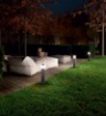 Immagine di Paletto Da Giardino 50cm Alluminio IP44 Stele Gea Led