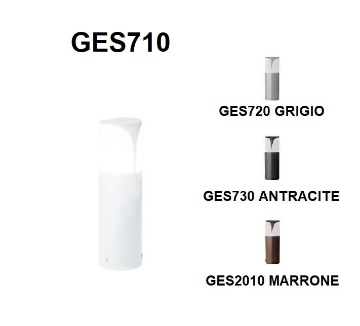 Immagine di Lampioncino Basso Da Giardino 30cm IP44 Stele Gea Led