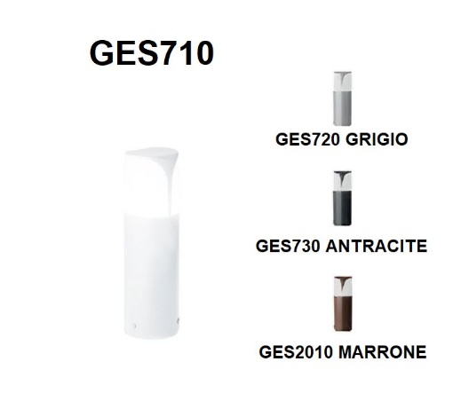Immagine di Lampioncino Basso Da Giardino 30cm IP44 Stele Gea Led