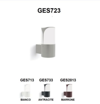 Immagine di Applique Da Esterno IP44 Luce Diffusa Stele Gea Led