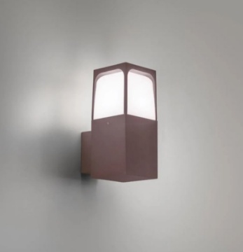 Immagine di Applique Esterno Squadrata Alluminio IP44 GES2030 GES2020 Gea Led