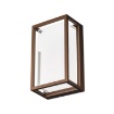 Immagine di Applique Squadrata Per Esterni IP65 Led CCT 12w Con Selettore Colore Luce Gea