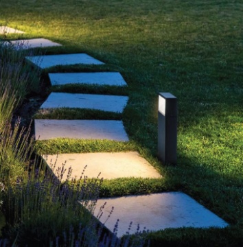 Immagine di Paletto Da Giardino Moderno Led 9w CCT 50cm GES1151 GES1161 Gea