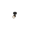 Immagine di Faretto Spot Led GU10 Mini Cilindro Orientabile Da Parete Soffitto Isla Top Light 1209/1