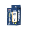 Immagine di Lampadina LED Globo Vetro Trasparente E27 18W 3000K Luce Calda Life Electronics