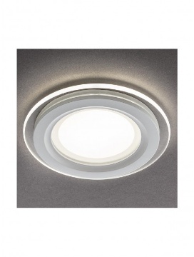 Immagine di Faretto Incasso Led 5w 4000k Con Cornice Vetro Rotondo ST 205 Smarter 