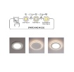 Immagine di Faretto Rotondo Incasso 82mm Led 3000K Doppia Illuminazione Switch PT05 Smarter