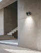 Immagine di Applique Esterno Con 2 Faretti Orientabili Led CCT 18w IP65 Gea