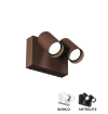 Immagine di Applique Esterno Con 2 Faretti Orientabili Led CCT 18w IP65 Gea