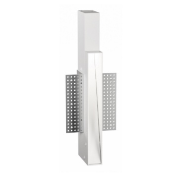 Immagine di Segnapasso Per Interni Incasso A Scomparsa Filo Parete Led 3w 3000k GFA1580 Gea